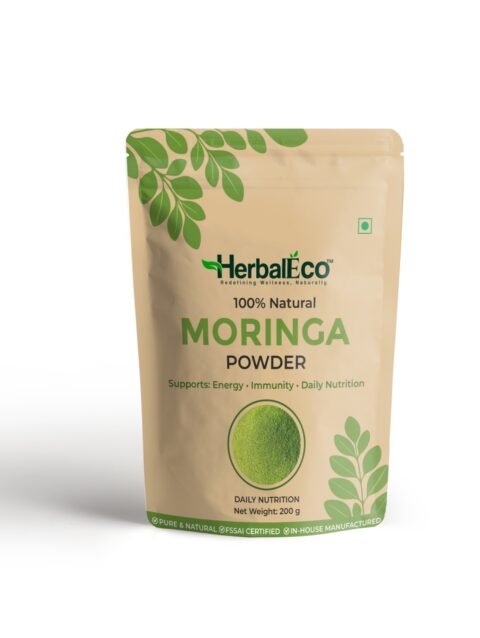 Moringa Leaf Powder 400gm - herbaleco