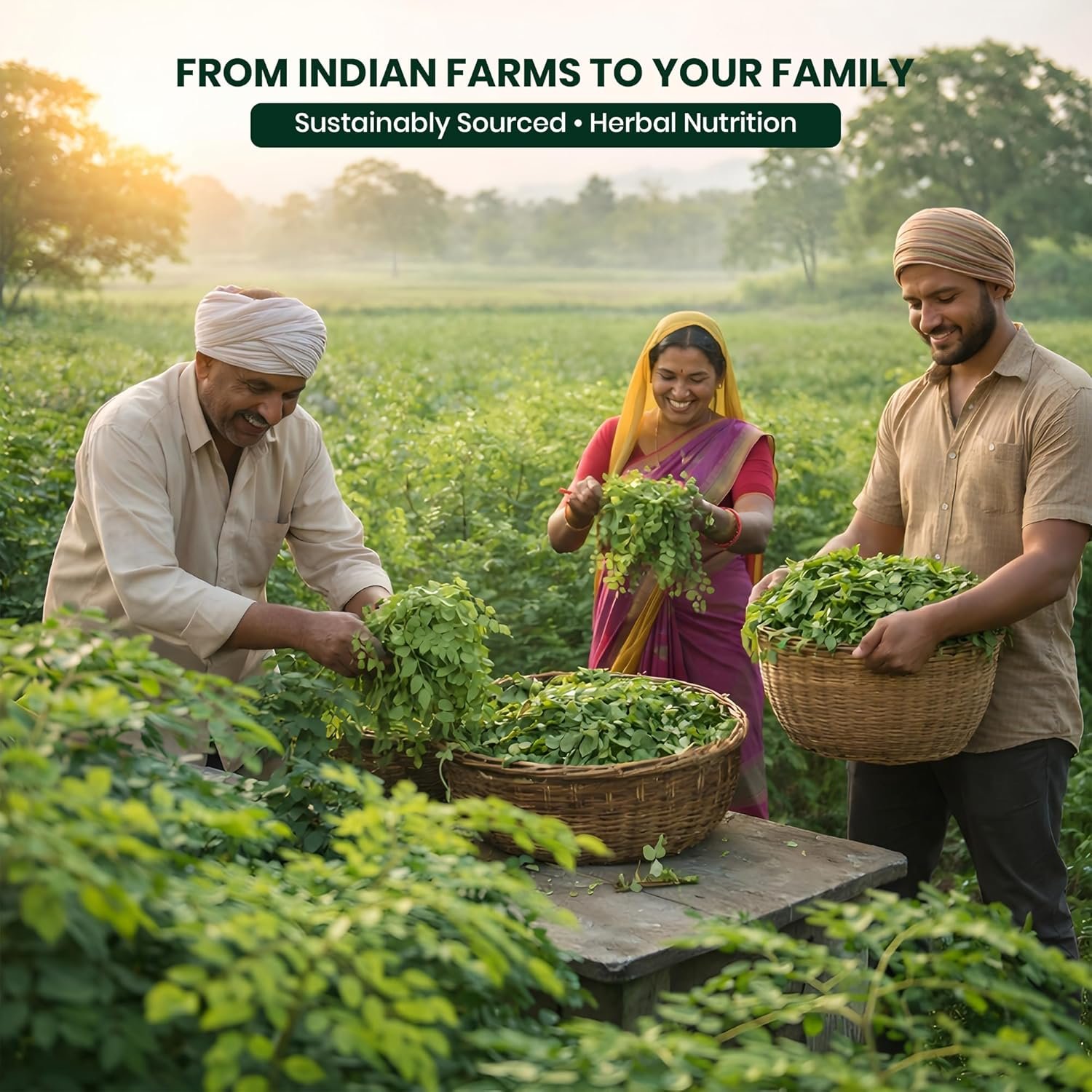 HerbalEco Moringa Capsules 500mg | 100% Pure Moringa Oleifera Leaf | Supports Energy, Immunity & Daily Nutrition | Herbal Supplement | 90 Veg Capsules - Image 8