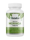 HerbalEco Moringa Tablets 500mg | 100% Pure Moringa Oleifera Leaf | Supports Energy, Immunity & Daily Nutrition | 90 Veg Tablets
