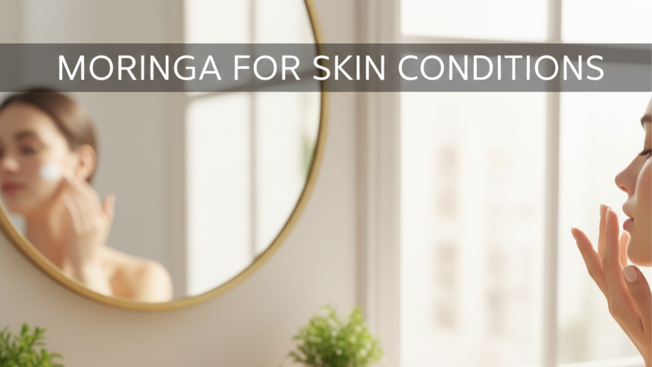 Moringa for Skin Conditions: Acne, Eczema, Pigmentation & Anti-Aging Benefits